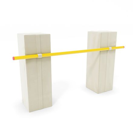 Мягкий спортивный модуль Romana «Прыг-скок» (бежевый)