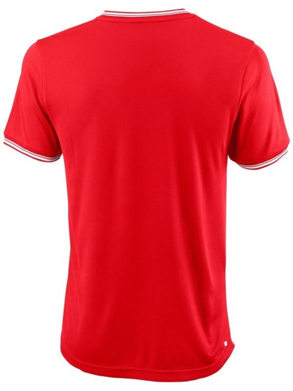 Теннисная футболка Wilson Team II High V-neck Men - Red