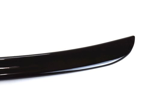 Спойлер V.1 глянцево - черный для Mercedes E class W211 2002-2009 Sedan