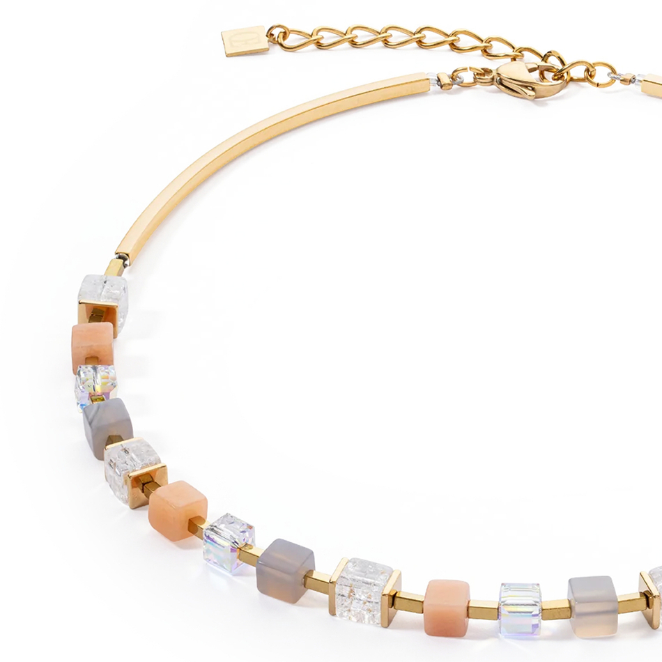Колье Coeur de Lion Grey-Nude 4426/10-1229