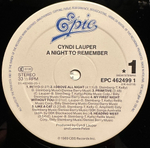 Cyndi Lauper - A Night To Remember (Голландия 1989г.)