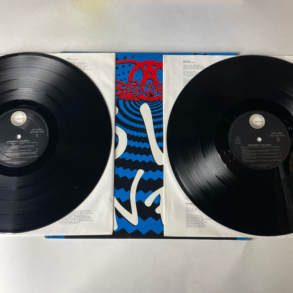 Винтажная виниловая пластинка LP Aerosmith Big Ones (Нидерланды 1994)