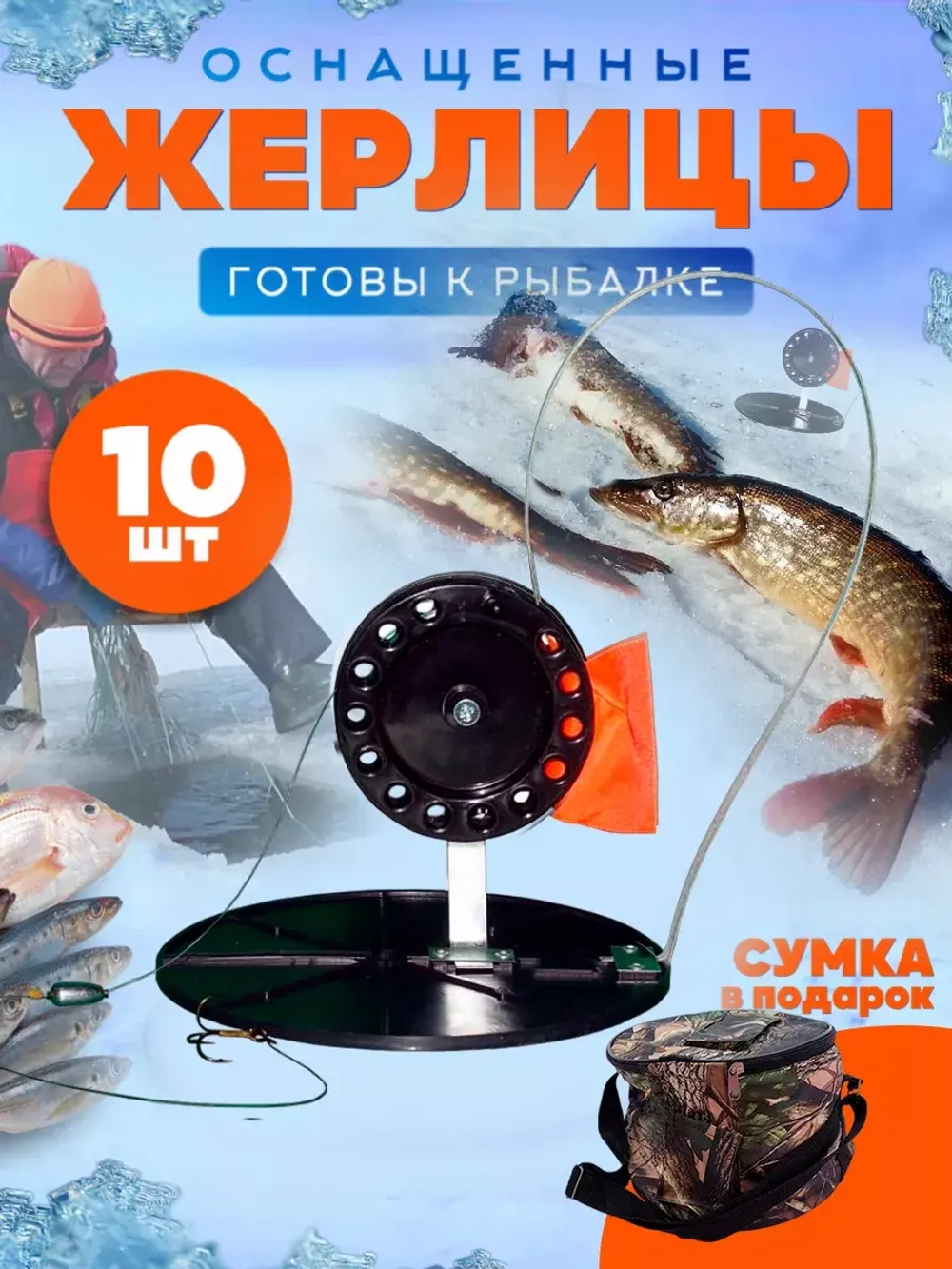 Жерлицы черн оснащен кругл сумка