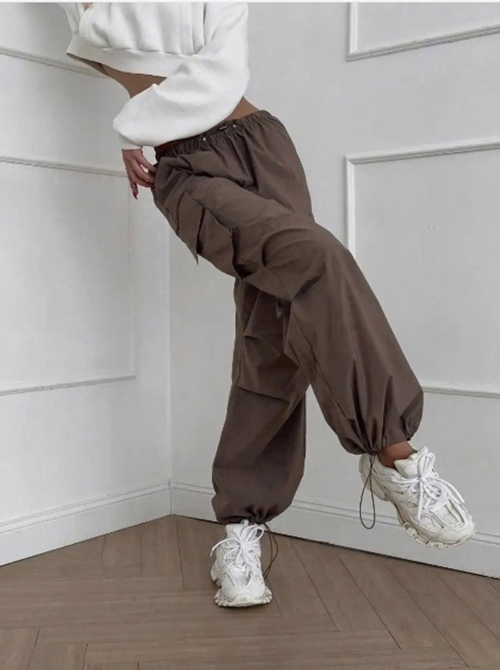 Коттон твил ВЕЛЮР-ЭФФЕКТ ГРАФИТ