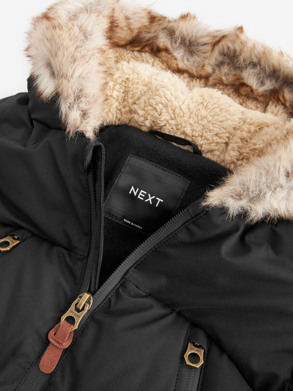 Комбинезон непромокаемый с капюшоном для мальчика Next Q53-259, Темно-серый