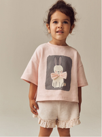 Футболка и шорты в комплекте для девочки Next E55-507, Розовый