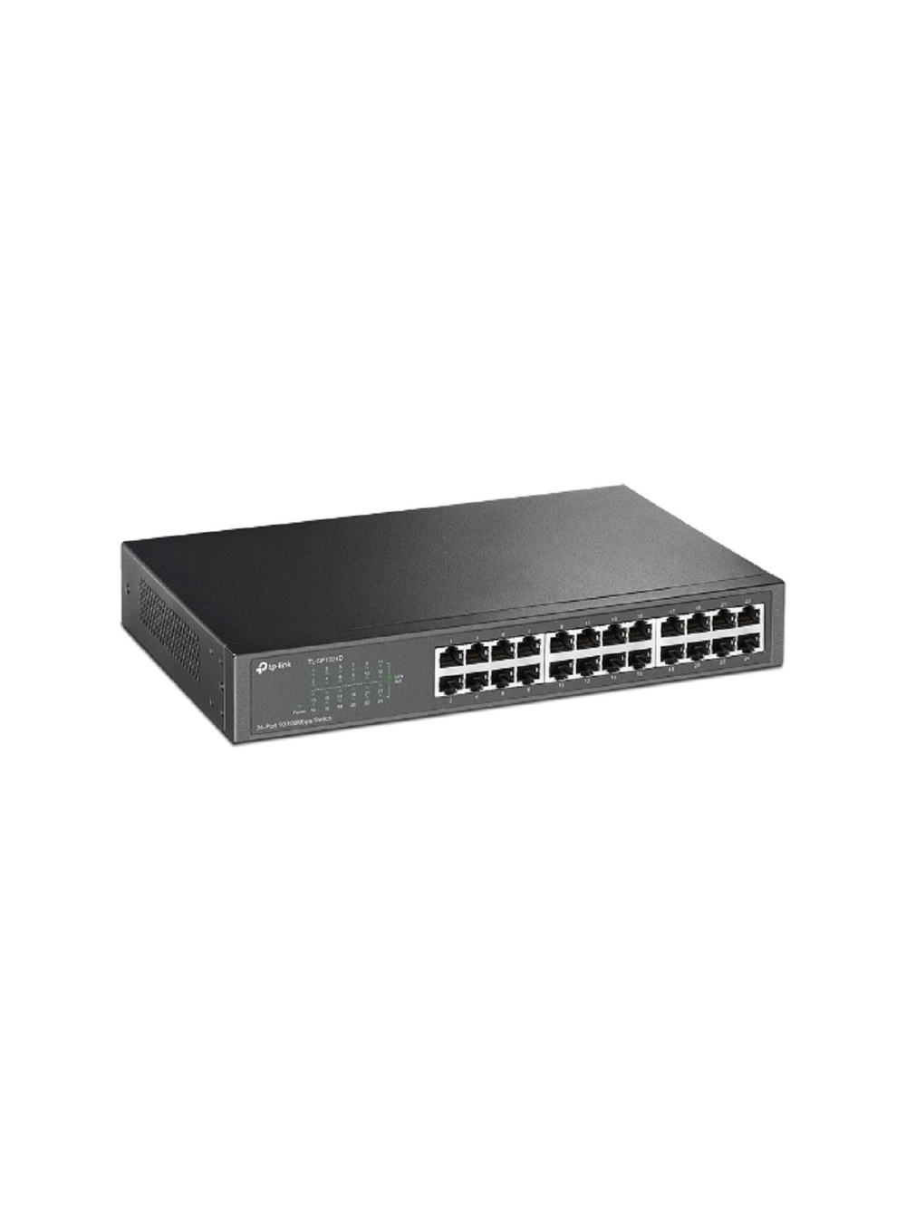 TP-Link TL-SF1024D Коммутатор с 24 портами 10/100 Мбит/с для размещения на столе или в стойке