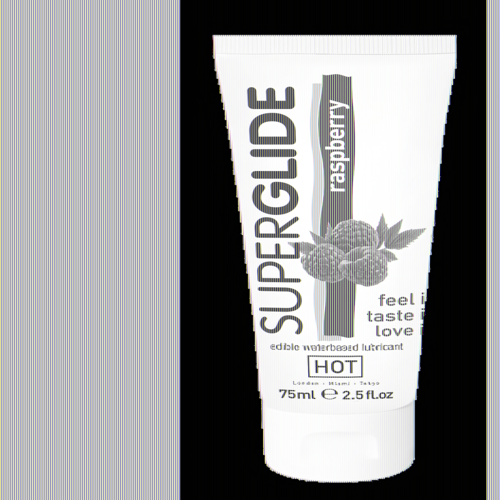 Смазка съедобная на водной основе Superglide со вкусом малины 75мл 44118-07