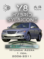 Щетки стеклоочистителя HUOYE Y8 600/500 мм на Hyundai Azera | Hook/J-Hook