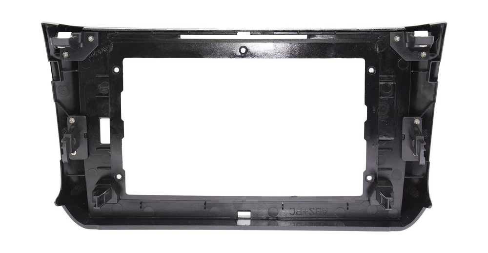 Комплект рамки с разъёмами 10" Nissan Sentra/Sylphy B17 2012-2023, Tiida 2015 матовая - Car-Smart 7014MAT