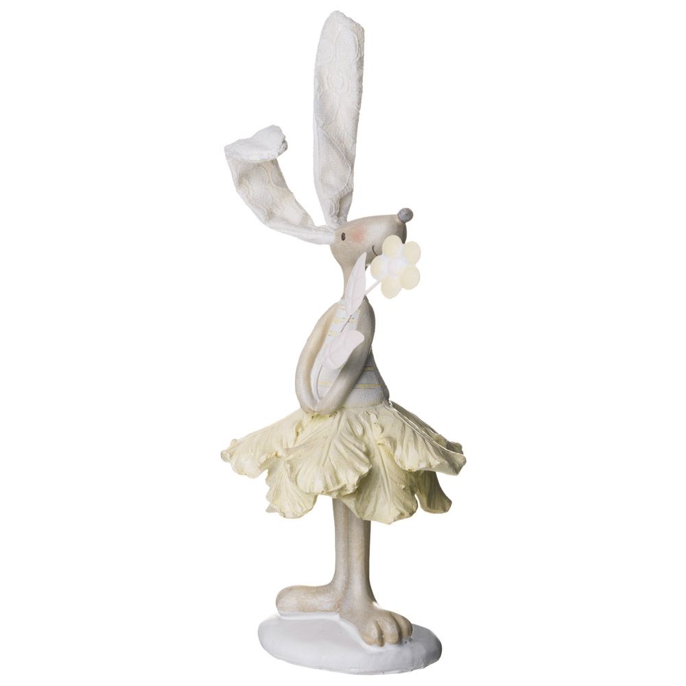 ФИГУРКА ДЕКОРАТИВНАЯ КРОЛИК 10,8*10,8*26,5 СМ