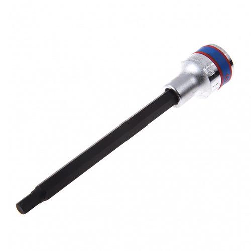 KING TONY (40D506) Насадка (бита) торцевая 1/2", L = 140 мм, HEX, 6 мм