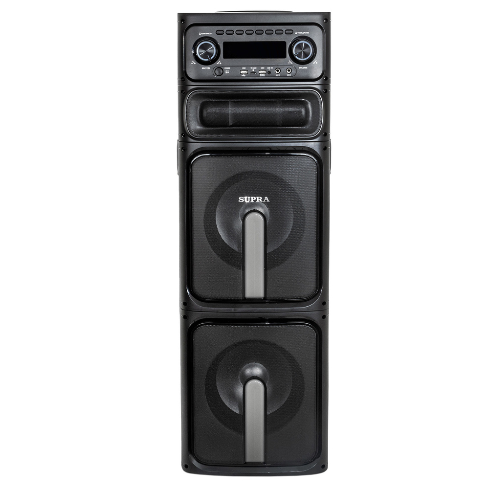 Минисистема Supra SMB-2050 черный 180Вт FM USB BT SD
