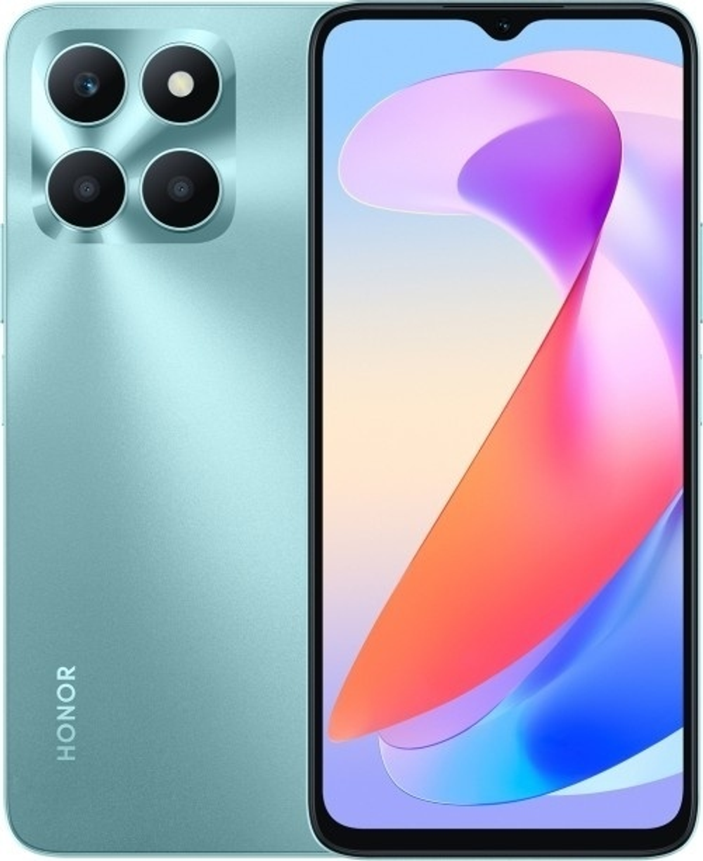 Смартфон HONOR X6A 4 ГБ/128 ГБ зеленый