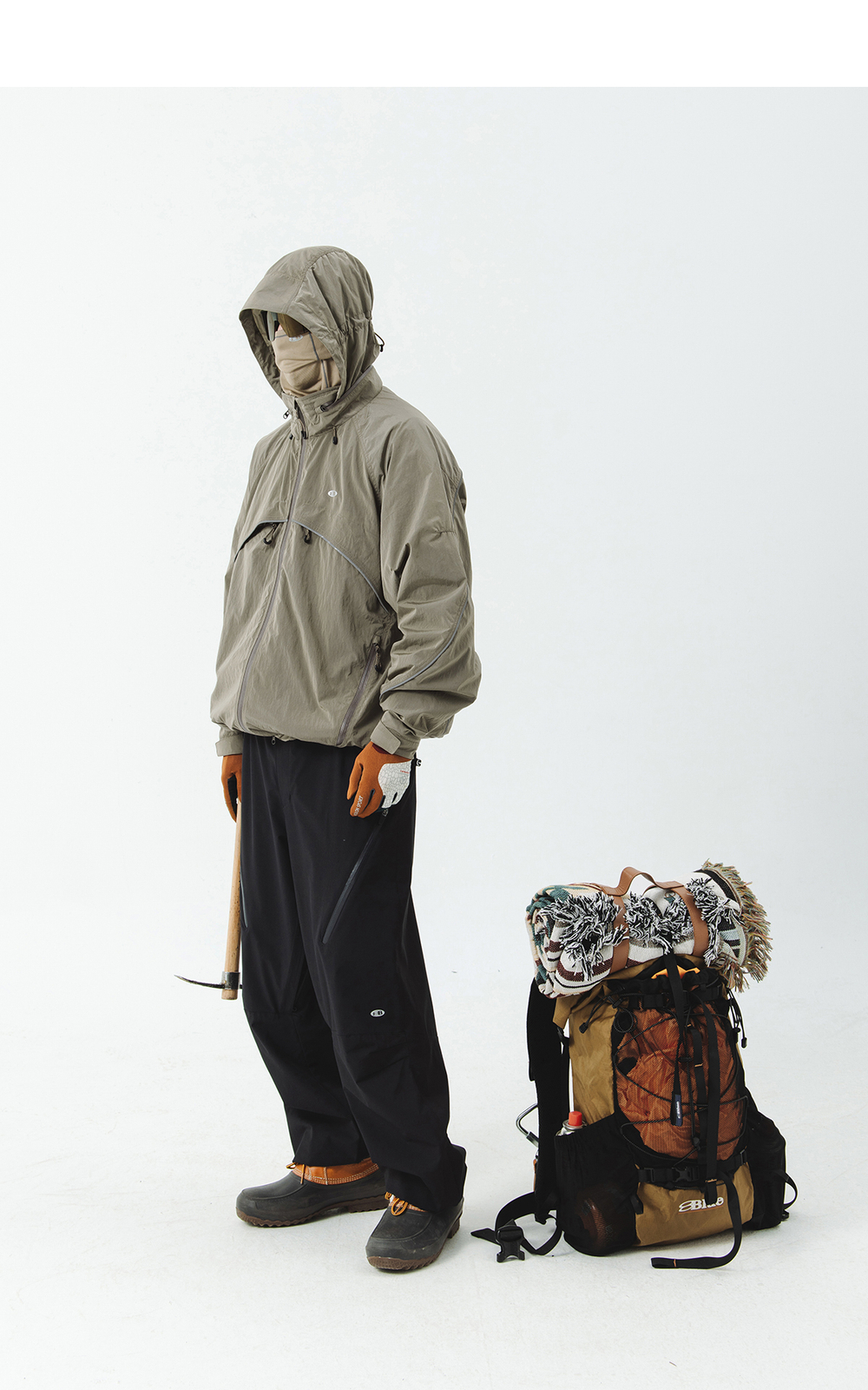 Куртка Nothomme Blue Reflective Stand-Up Cycling Jacket Khaki