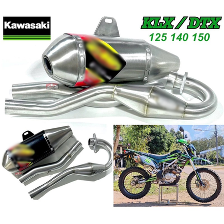 Exhaust pipe Kawasaki KLX125-140-150