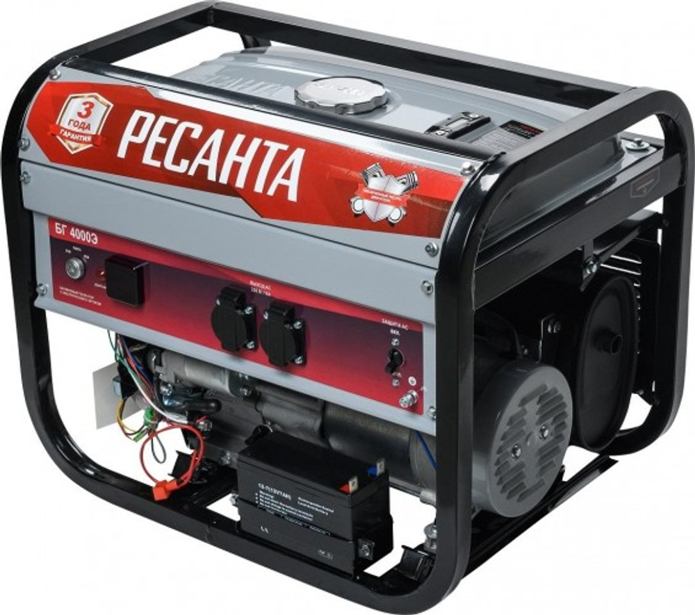Генератор бензиновый Ресанта БГ 4000 Э 64/1/52