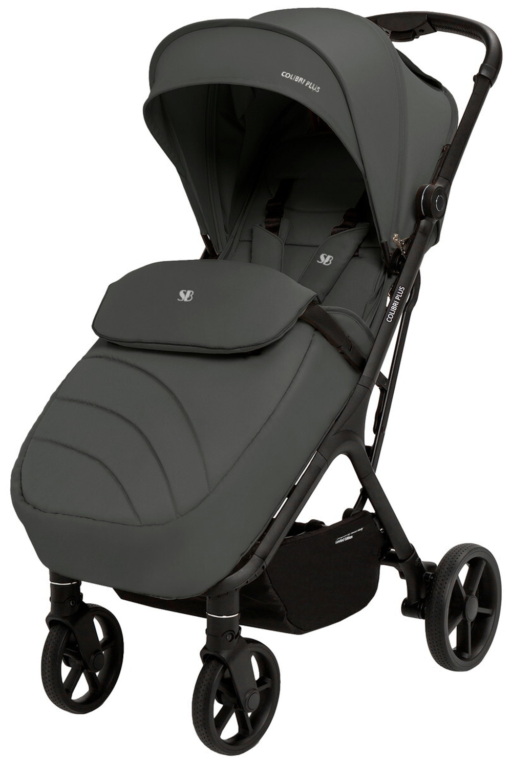 Прогулочная коляска Sweet Baby Colibri Plus Dark Grey