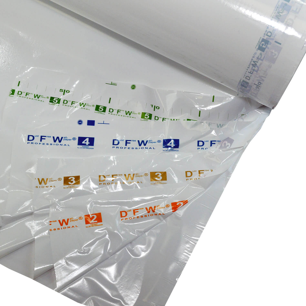 WDK-W80 (белая) Плёнка антипылевая для окрасочных камер 75 см х 80 м