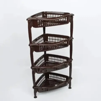 Этажерка угловая, 4 яруса, микс, 45,5*85*37,5см