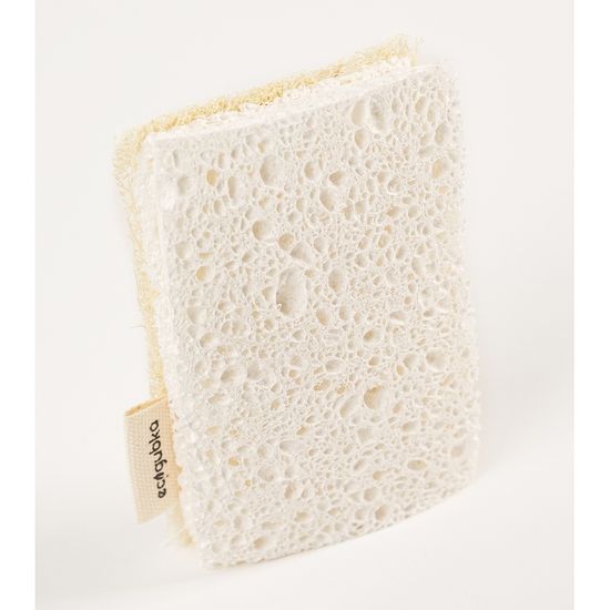 Губка кухонная из целлюлозы и люфы