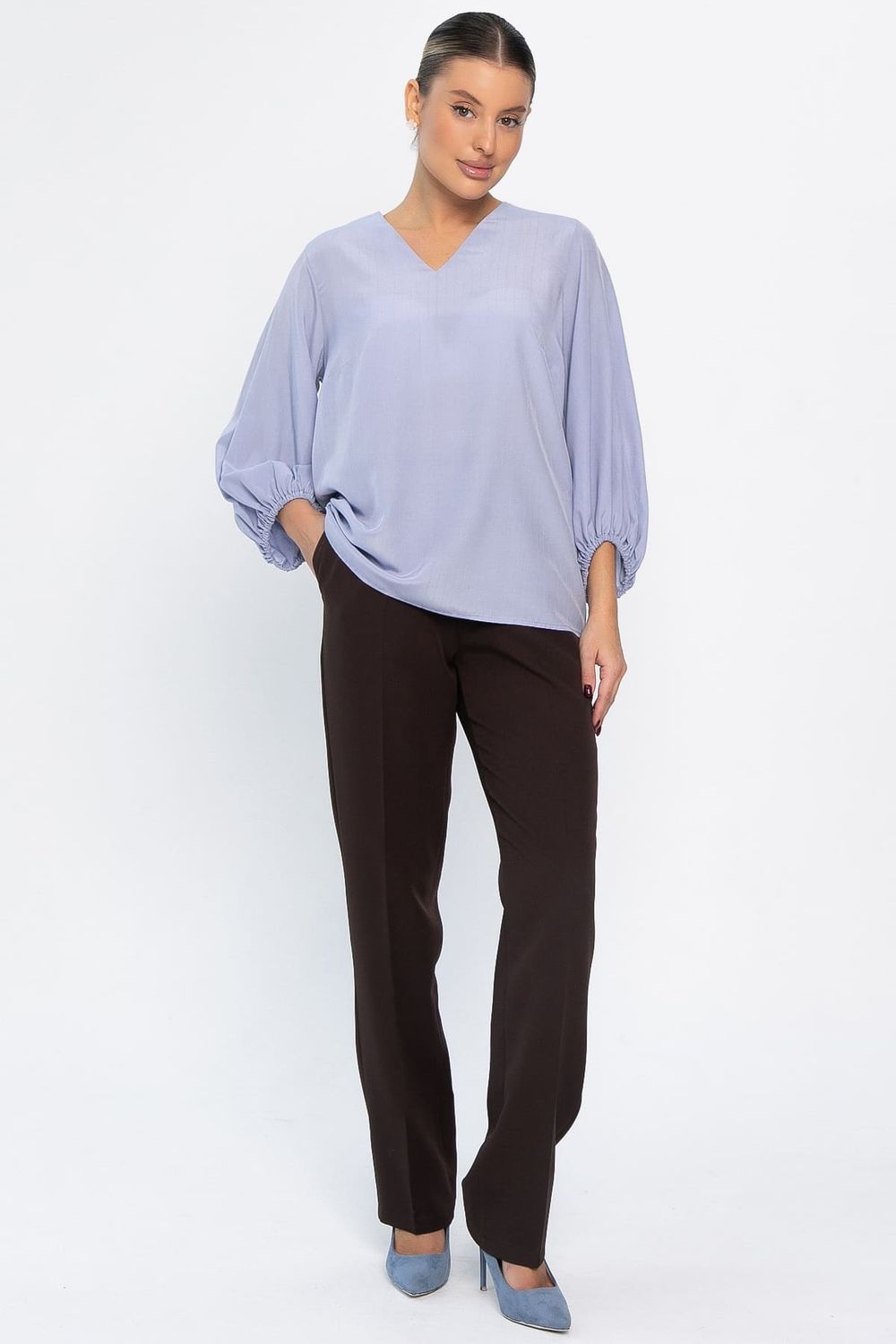 Блуза Бувардия (голубая) Б14422-12М LT Collection