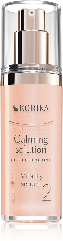 KORIKA HI-TECH LIPOSOME Calming solution Vitality serum - успокаивающая сыворотка /   30  ml  / GTIN 8059300538944