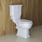 Унитаз компакт безободковый с сиденьем P-trap BelBagno BOHEME BB115CPR + BB115T