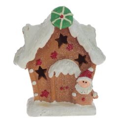 GAEM Фигурка декоративная с подсветкой "Домик"(LR44x2), L11 W6 H13 см