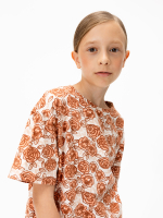 Футболка оверсайз Mjölk Roses