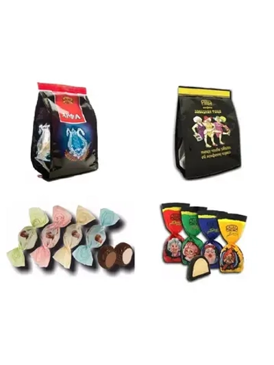 Конфеты Арфа и Заводная тёща по 200 гр