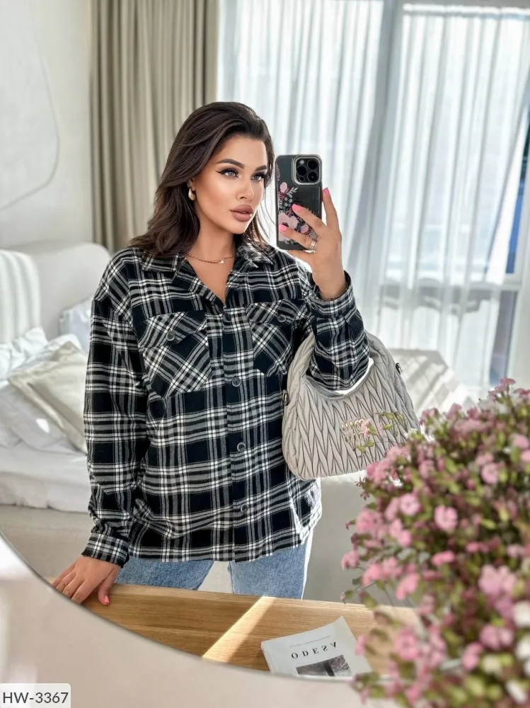 Рубашка HW-3361 Фабрика Моды