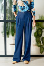 3909 Брюки женские (морская волна)