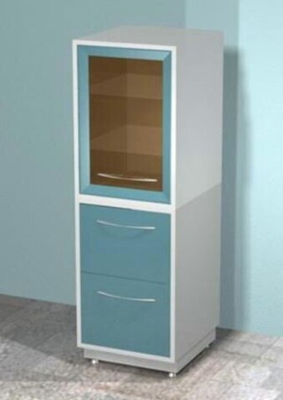 Медицинский металлический шкаф DM-84