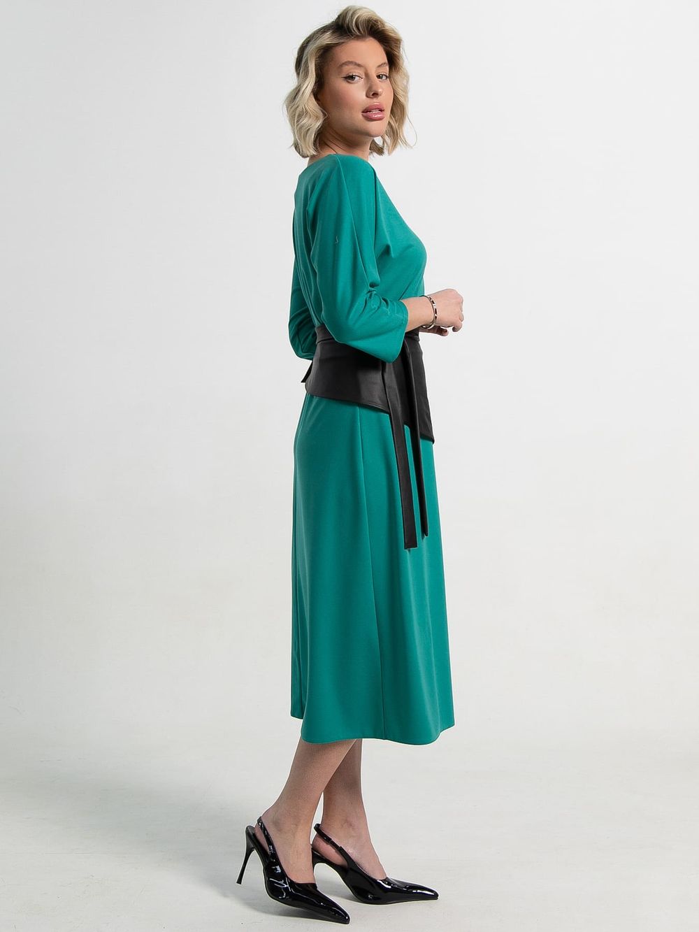 Платье Эмилия (зеленое море) П15388-18М LT Collection