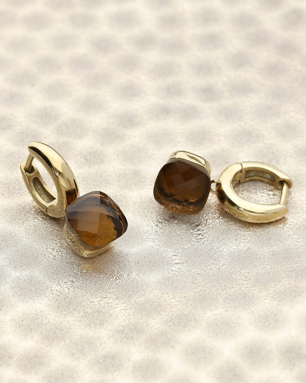 Кольцо Qudo FIRENZE 17.2 (G) Smoked Topaz 107001/40-5108 17.2 размер 17,2