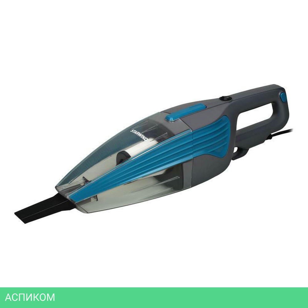 Пылесос Starwind SCH1250 бирюзовый/серый