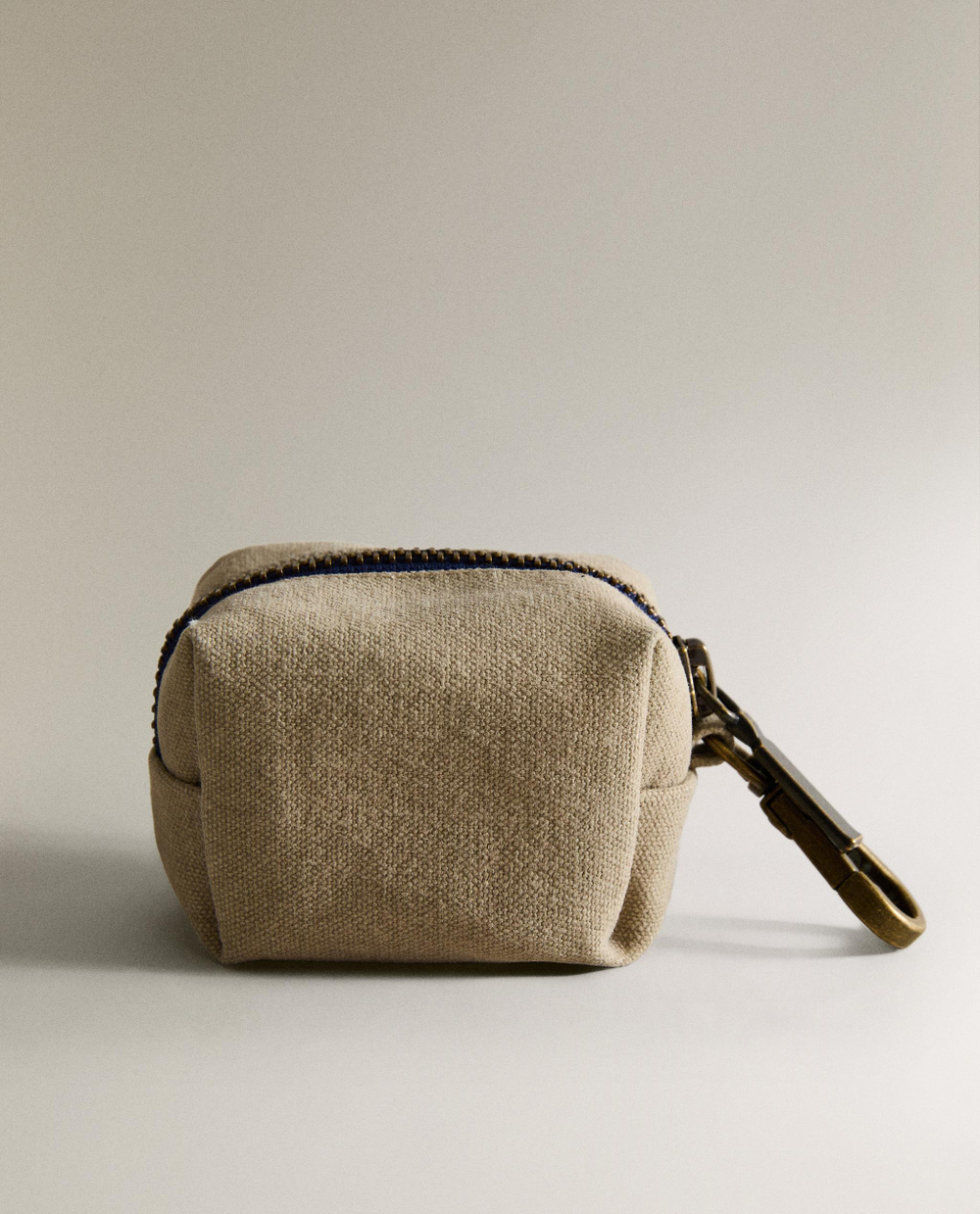 Контейнер для гигиенических пакетов Zara Home, хлопок, бежевый, 1376/149