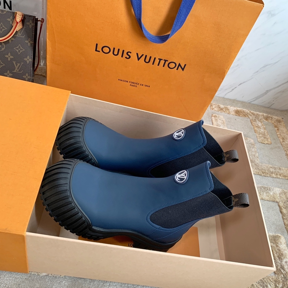 Louis Vuitton Ruby Flat Ankle Boots