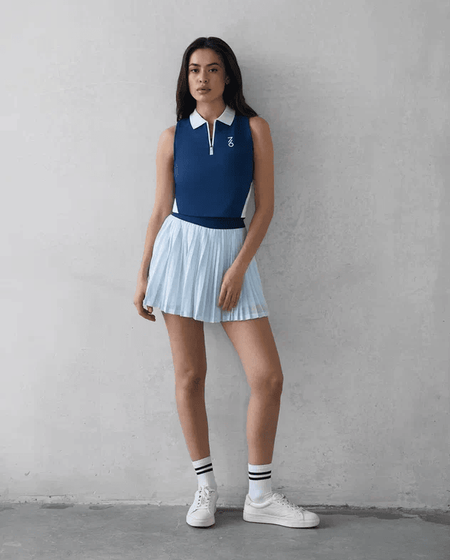 Поло женское 7/6 Kris Top - Navy Peony, арт. KT76-4029