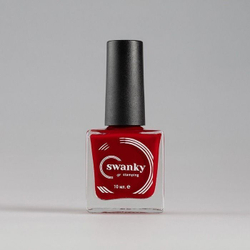 Лак для стемпинга Swanky Stamping 07 красный 10 мл