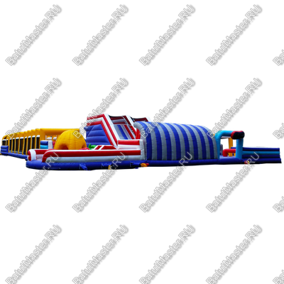 Надувной комплекс "Просторы для забав" 32,5*21,6*5 м
