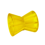 Ролик носовой L=95 мм D=87/54/14.5 мм PVC желтый KNOTT