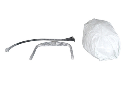 Кресло подвесное Garden Story Ривьера (стойка+основание.черн.,корзн.бежевая.,подуш.шоколад. 3уп. (В))