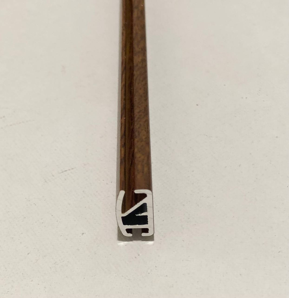 Нижний утяжелитель-отвес стальной, цвет орех