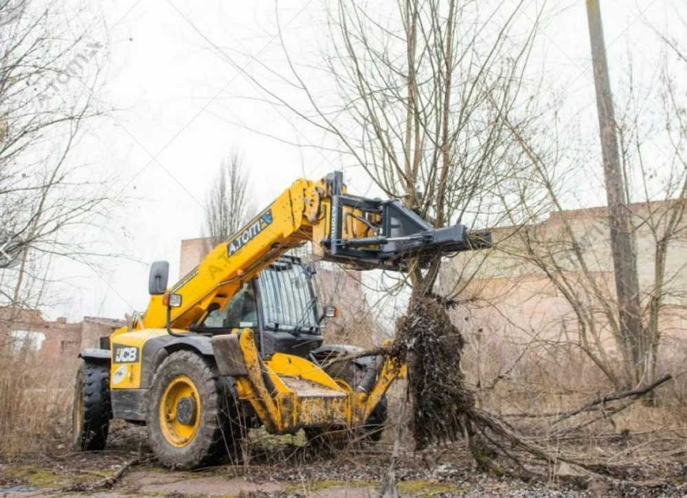 Корчеватель деревьев крокодил на Фронтальный погрузчик SDLG