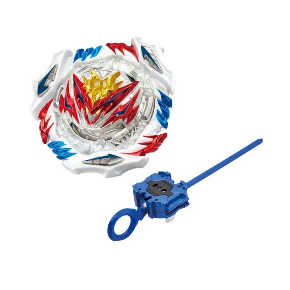 Волчок и лаунчер Divine Belial Nexus Adventure-6 из набора B204 без наклеек от Takara Tomy