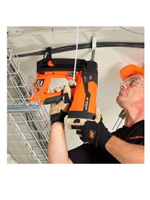 Держатель кабеля односторонний для прямого монтажа черный 20шт/уп Промрукав PR13.0381