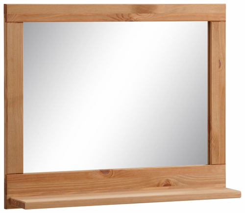 Зеркало настенное с полкой Джосси