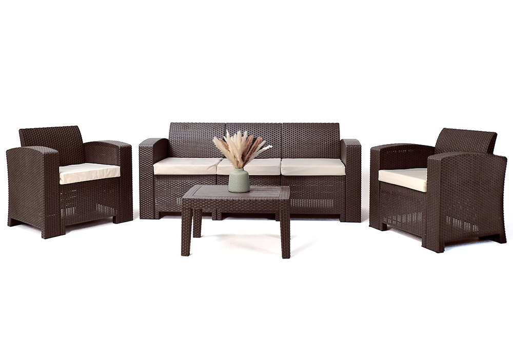 Комплект мебели B:Rattan Premium Max Set, коричневый